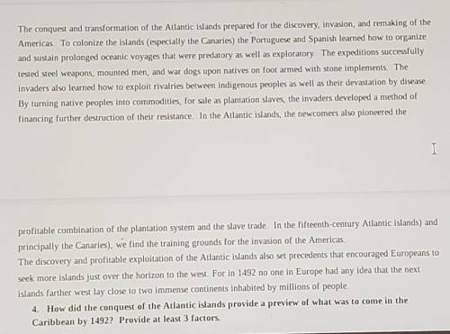 How did the conquest of the Atlantic islands provide a preview of what was to come in the Caribbean
