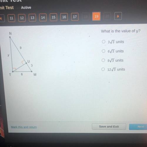 What is the value of Y