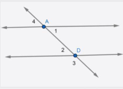 The angle that is an alternate interior angle with angle 1 is angle ?