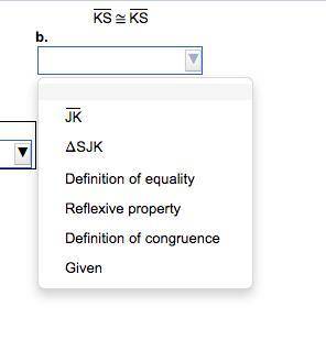 Complete the flow proof. Complete parts a. through d.