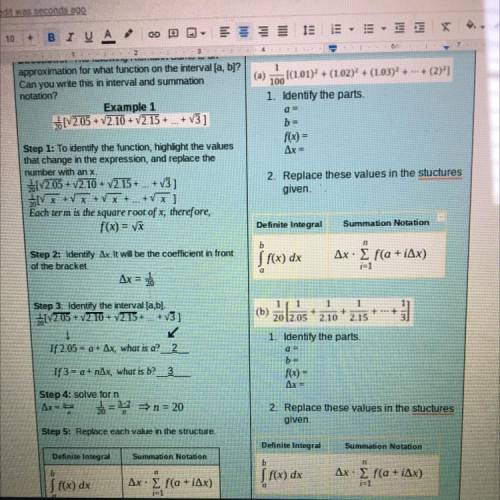 Riemann Sums Homework Help pt 3
