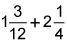 Which expression results in a sum or difference of
the answer choices are