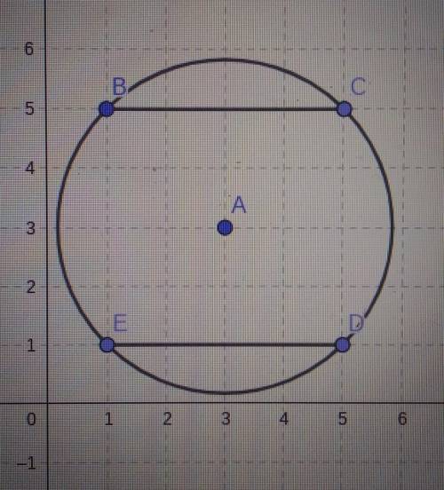 Write a mathematical proof to prove that angle CAB and angle DAE are congruent given: BC=DE