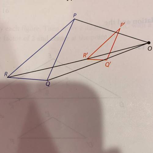 Explain the Error: What mistakes did the student make when trying to determine

the center of dila