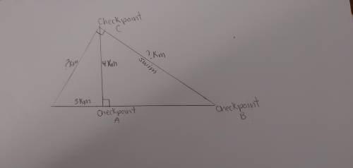 Josh wants to find the total distance of the Triangle Triathlon race course.

Question a: Write a