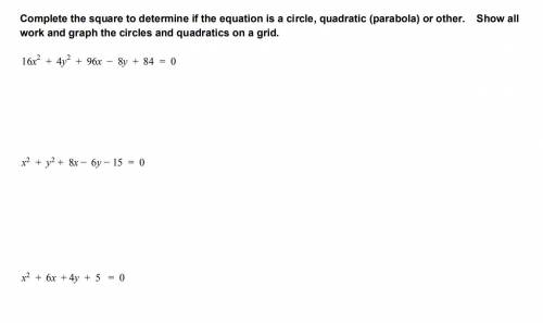 Algebra 2 graphing 3 quadratics PLEASE ASAP HELP problems are attached I WILL MARK BRAINLIEST