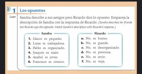Spanish question plzzz help thanks