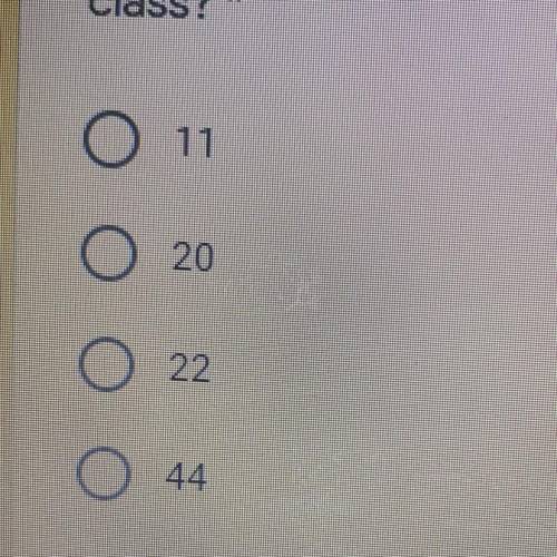 3) The ratio of blue chairs to red chairs in Ms. Escobedo's class is 4 to 7. Which of

the followi