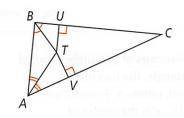 TV=3x - 12 and TU=5x-24. What is the value of x?