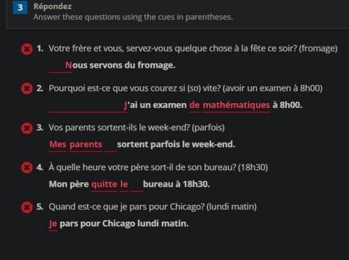 French help please and thanks