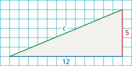 What is C in the triangle 
C=