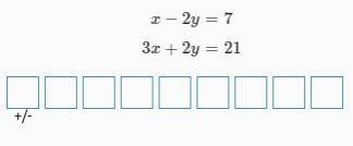 What is the value of x in the solution to the system of equations?