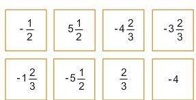 Select the correct rational numbers.

Identify the numbers that are located to the right of -4 1/3