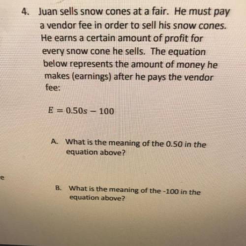 Help solve a and b please