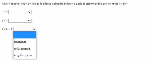 NEED HELP PLSSS
Answer choices for all three is reduction, enlargement, stay the same