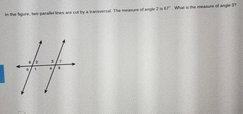 What is the measure of angle 3