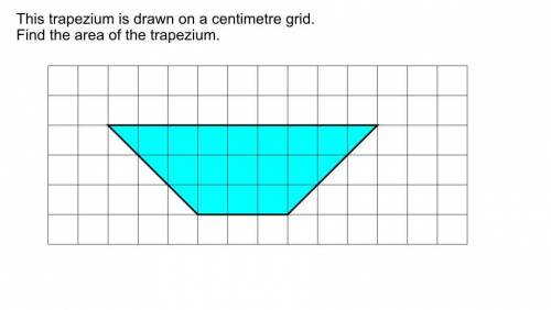 Find the area of trapezium