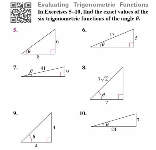I need help with #5 please I have no idea how to do this