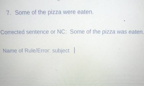 Can you please help me with the rule/error