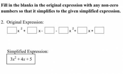 What is the original expression of 3x^2 + 4x + 5