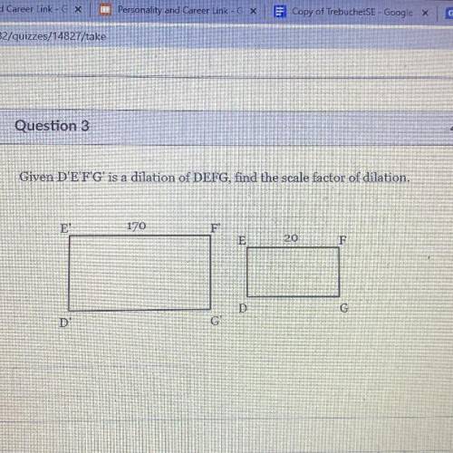 How to find scale factor of this problem