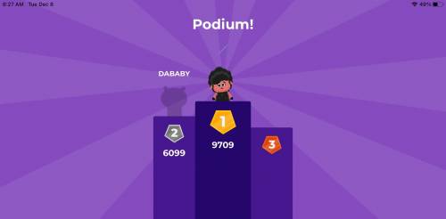 Thank you those of you who participated in the World-Wide Kahoot challenges! Here are the pictures