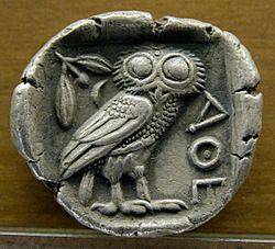 Quick tell me something that would go with the goddess of Athena but you cant do a owl or Athena