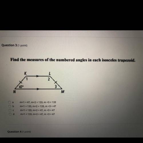 Please help me with question three thanks !!