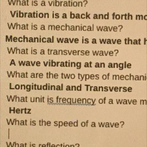 6. What is the speed of a wave?