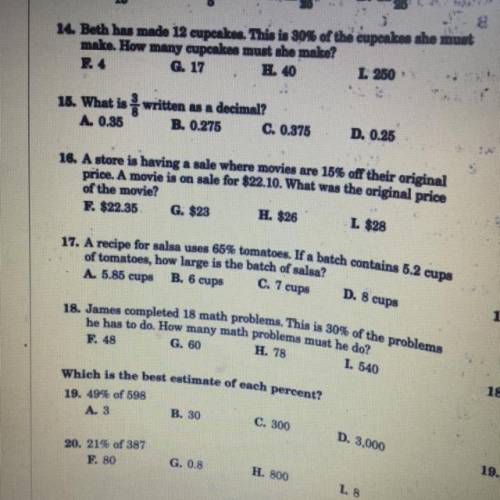 I need #14 to be answered if you want you can answer more ❤️