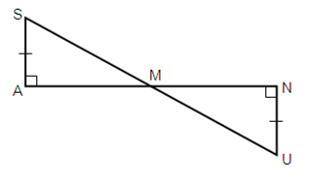 HELP WILL GIVE
Use the diagram △AMS≅△NMU to answer the question below.If m∠SMA