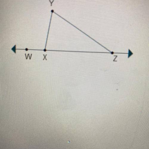 Which statement regarding the diagram is true?

O MZWXY = MZYXZ
O MZWXY < MYZX
OMZWXY + MZYXZ =