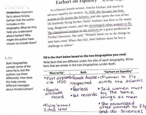 Write two paragraphs comparing and contrasting the information provided in the biographies.