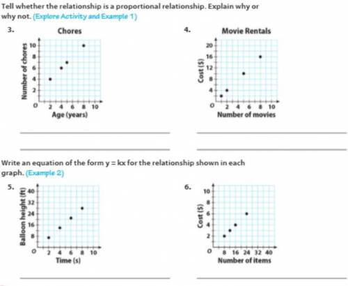 Please help quick! Proportions & Graphs