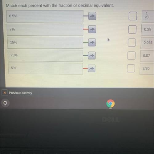 Match each percent with the fraction or decimal equivalent. PLEASW HELP WILL MARK BRAINLIEST