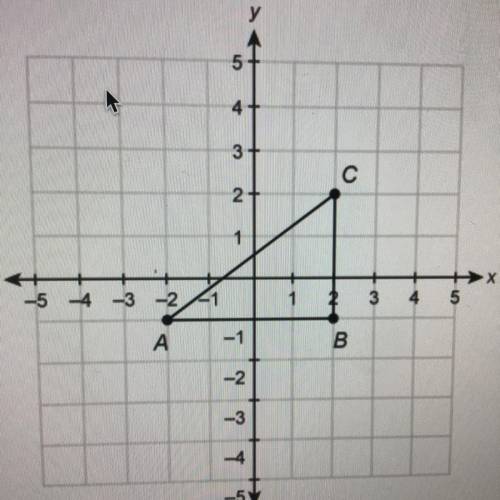 ABC is translated up 5 units to form the image

A'B'C'.
What are the coordinates of the vertices o