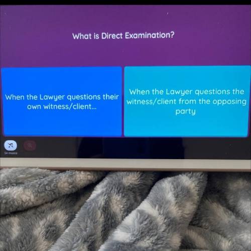 Which is the right answer? I think is blue but I’m not sure