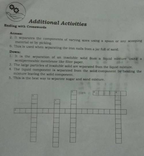 Ending with Crosswords

Across:2. It separates the components of varying sizes using a spoon or an