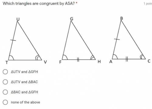 Are these triangles congruent? If so, why?
