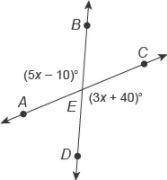 What is m∠AED?
Enter your answer in the box.
°