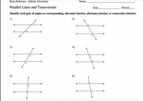 Can someone help me with all of these please if you could please answer like this

1) Answer
2) An