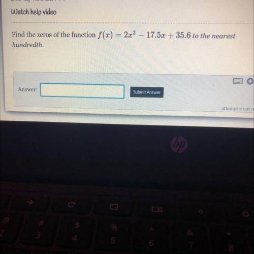 Find the zeros of the function: to the nearest hundredth