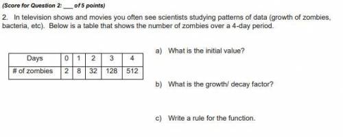 In television shows and movies you often see scientists studying patterns of data (growth of zombie