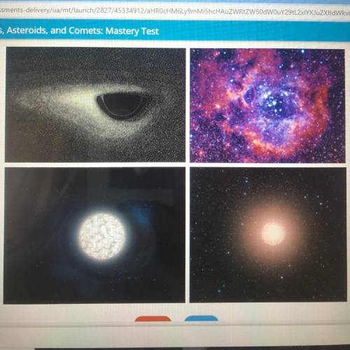 Drag each label to the correct image. Name and describe each star phase.

A. red supergiant
B. bla