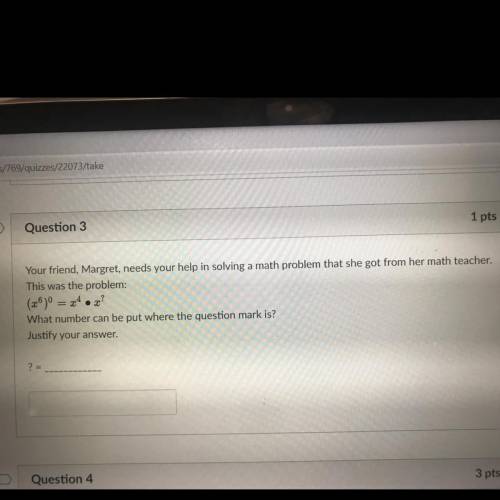 Your friend, Margret, needs your help in solving a math problem that she got from her math teacher.