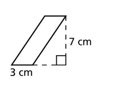 Find The Area Of The Parallelogram,
