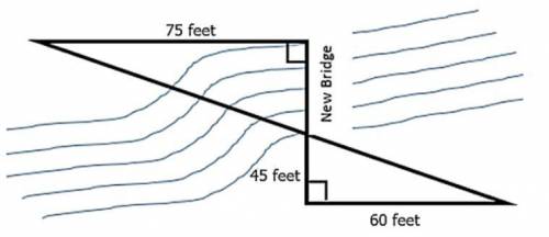 PLEASE HELP BRANILIST TO THE FIRST PERSON WHO ANSWERS!!! Engineers are planning a new bridge to cro