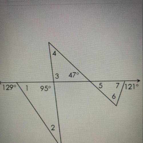 QUESTION 4:
Find all missing angles.