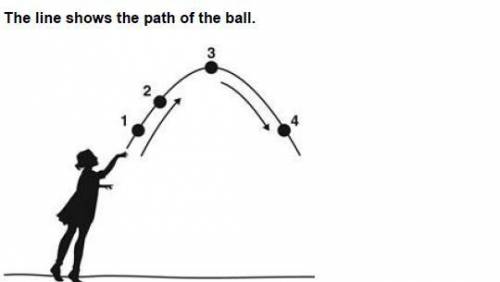 30 POINTS FOR CORRECT ANSWER! NO TROLLING

As the ball moves from Point 3 to Point 4, which energy
