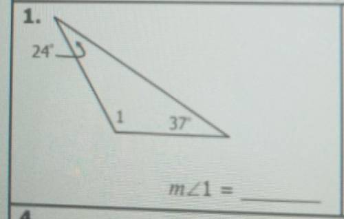 Please help me solve m<1 !!